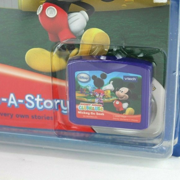 Vtech Create A Story Disney Mickey Mouse Clubhouse Book New Mickey Go Seek NEW - Picture 3 of 7